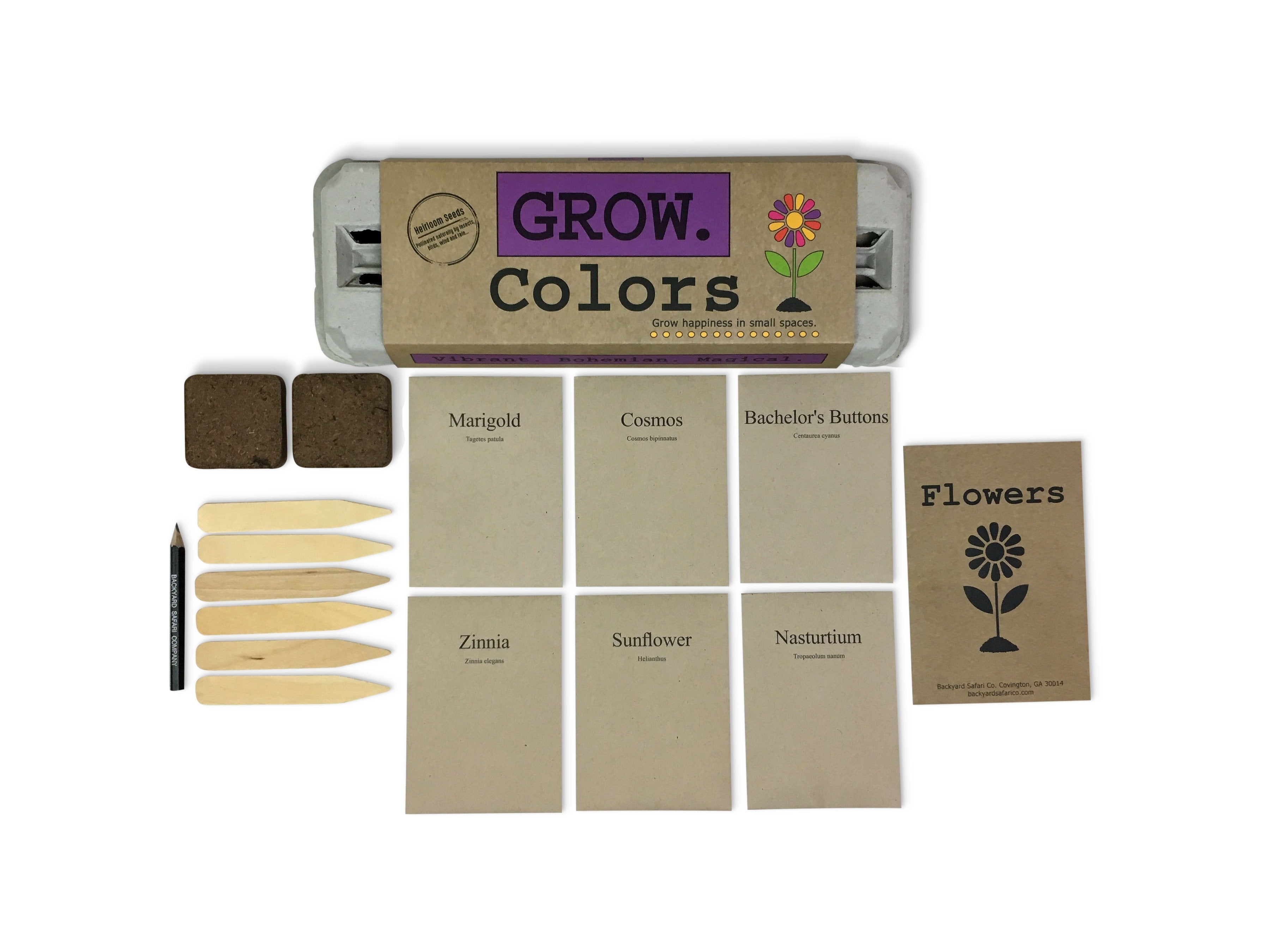 Colors Flower Garden / 6 per case - $6.95 ea. / Wholesale GG-COL